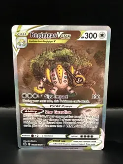 Pokemon TCG Regigigas VSTAR GG55/GG70 Crown Zenith Galarian Gallery NM - Image 1