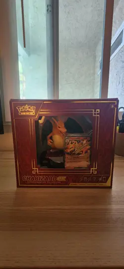 Pokemon TCG Charizard EX Super Premium Collection Figure Box New Sealed - Image 1