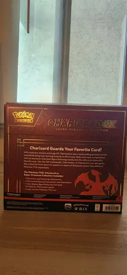 Pokemon TCG Charizard EX Super Premium Collection Figure Box New Sealed - Image 2