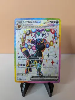 Umbreon Ex - Pokemon TCG Prismatic Evolutions Black Star Promo 176 - Image 2