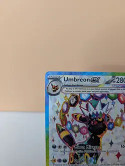 Umbreon Ex - Pokemon TCG Prismatic Evolutions Black Star Promo 176 - Image 3