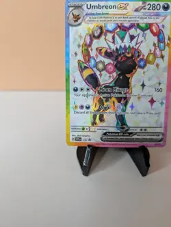 Umbreon Ex - Pokemon TCG Prismatic Evolutions Black Star Promo 176 - Image 5