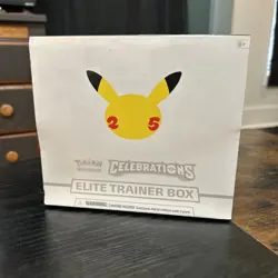 Pokemon TCG 25th Anniversary Celebrations ETB Elite Trainer Box - Image 1