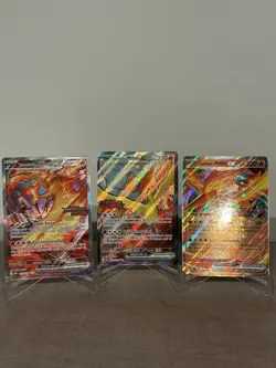 Pokemon TCG Team Rocket's Moltres ex Destined Rivals Stamped UPC Promo Set - Image 1