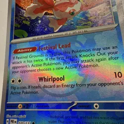 Pokemon TCG Prismatic Evolutions Goldeen 020/131 Masterball Pattern Holo NM - Image 2