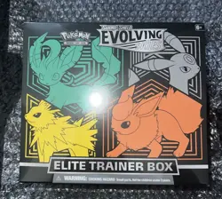Pokemon Evolving Skies ETB Featuring Umbreon Box Elite Trainer Box New SEALED - Image 1