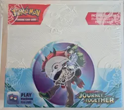 Pokemon TCG: Journey Together ENHANCED Booster Box SV09 - Sealed - W. Acrylic - Image 1