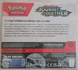 Pokemon TCG: Journey Together ENHANCED Booster Box SV09 - Sealed - W. Acrylic - Image 2