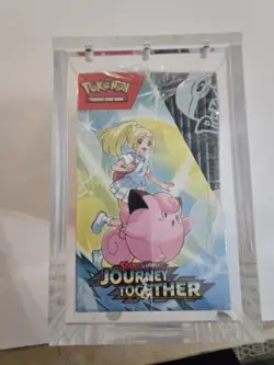 Pokemon TCG: Journey Together ENHANCED Booster Box SV09 - Sealed - W. Acrylic - Image 4