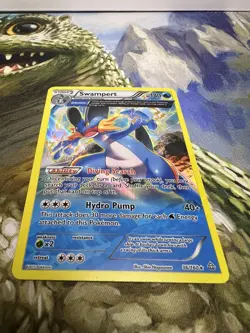 Pokemon TCG Swampert 36/160 Holo Rare XY Primal Clash (MP) - Image 3