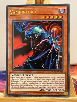 Vampirlord LCKC-DE024 Ultra Rare Deutsch NM YUGIOH - Image 1