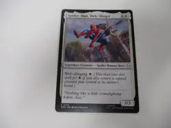 Magic the Gathering Spider-Man MTG Spider-Man Web Slinger Card #0016 - Image 1