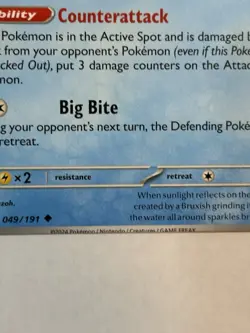 Pokemon miscut error cards with Trademark ink! CONSECUTIVE PRINTS Pokemon TCG - Image 5