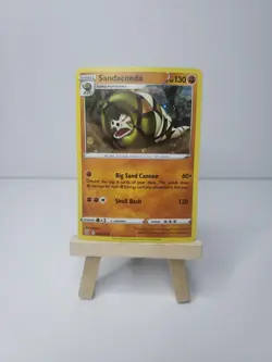 Exclusive Cosmos Holo Sandaconda Rare Pokemon Battle Styles Card 2021 English - Image 2