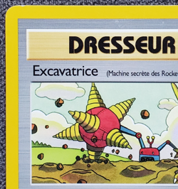 1st Edition Digger (French) - Team Rocket - #75/82 - Vintage Pokemon Card 2000 - Image 2