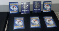 POKEMON TCG AND ONE PIECE 7 CARD LOT! FULL ART, EX’s, AND SEALED ONE PIECE! 🚨 - Image 2
