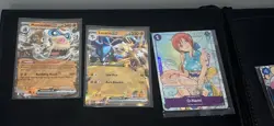 POKEMON TCG AND ONE PIECE 7 CARD LOT! FULL ART, EX’s, AND SEALED ONE PIECE! 🚨 - Image 4