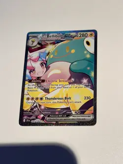Iono's Bellibolt EX 183/159 Journey Together Sir NM Pokemon TCG Card - Image 1