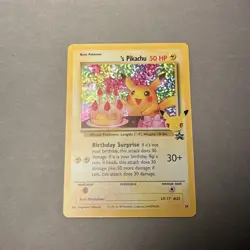 Pokemon TCG Birthday Pikachu Trading Card #24 Celebrations Classic Collection - Image 1