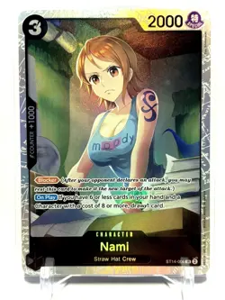ST14-006 Nami Starter Deck 14: 3D2Y - One Piece Card Game - Image 1