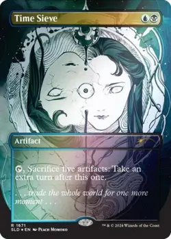 Time Sieve (Rainbow Foil) -Foil Near Mint MTG Secret Lair - Image 1