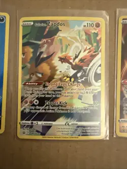 Galarian Zapdos Articuno Moltres - 3 Card Lot - SWSH284 - SWSH283 - SWSH 282 - Image 3