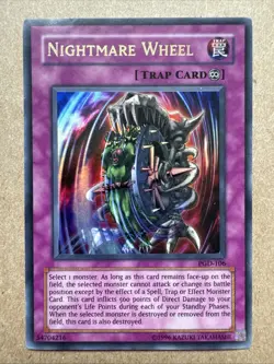 Nightmare Wheel PGD-106 Pharaonic Guardian Yu-Gi-Oh! Card ULTRA RARE - Image 1