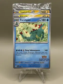 Pokemon TCG Illustration Contest 2024 Promo Cards SEALED (All 3 Promos) - Image 1