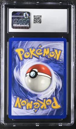 CGC 9 MINT Hitmonlee 1999 Fossil 7/62 Holo Pokemon Card - Image 2