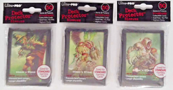 MAGIC THE GATHERING: Sleeves Dark Side Of OZ: set of 3: Scarecrow, Tin Man, Lion - Image 1