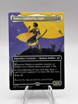 Haliya, Guided by Light 0289 Borderless Edge of Eternities EOE MTG NM - Image 1