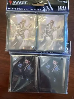 Ultra Pro Magic The Gathering Fantasy Sleeves 100CT X 2 Karlov And Nelly Boca - Image 1