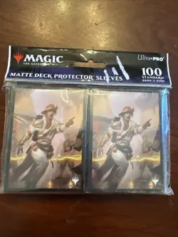 Ultra Pro Magic The Gathering Fantasy Sleeves 100CT X 2 Karlov And Nelly Boca - Image 2
