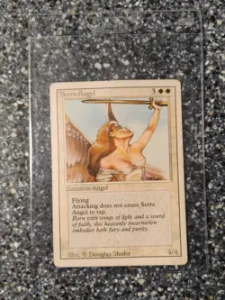 Magic: The Gathering Serra Angel Revised Edition Regular Uncommon - Image 1