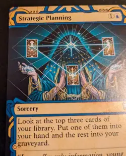 Strategic Planning (Showcase) 020/063 Uncommon Strixhaven: Mystical Archives MTG - Image 2