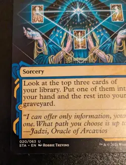 Strategic Planning (Showcase) 020/063 Uncommon Strixhaven: Mystical Archives MTG - Image 4