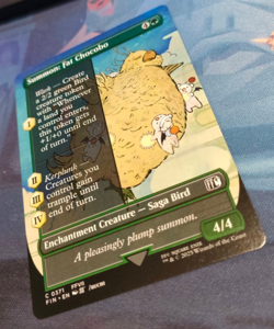 Summon: Fat Chocobo (Borderless) - Final Fantasy - Common - NM (see pics) MTG - Image 3