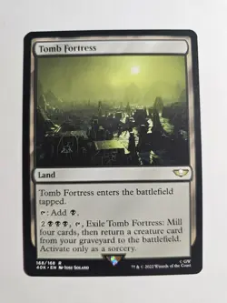 Tomb Fortress Warhammer 40,000 MTG Nm - Image 1