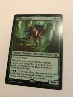 Vorinclex The Grand Evolution- March of the Machine MtG #213 MOM Mythic NM - Image 1