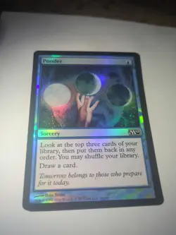 Ponder Core Set 2010 (FOIL ) MTG - LP - Image 2