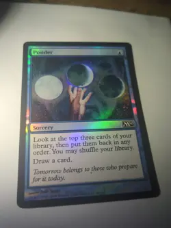 Ponder Core Set 2010 (FOIL ) MTG - LP - Image 3