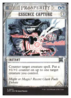 Essence Capture (showcase) Outlaws of Thunder Junction MTG - NM+ *Mythic Relics* - Image 1