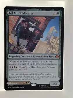 MTG Miles Morales / Ultimate Spider-Man | Regular | NM | 0108 | Mythic | SPM - Image 1