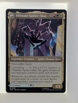 MTG Miles Morales / Ultimate Spider-Man | Regular | NM | 0108 | Mythic | SPM - Image 2