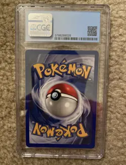 Pokemon Bulbasaur 44/102 - Base Set Shadowless - CGC 9 Mint 1999 WOTC - Image 2