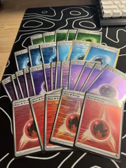 Pokemon TCG Holo Energy Lot With Swirl 54 Total Nm+ - Image 3