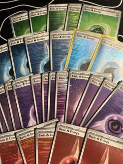 Pokemon TCG Holo Energy Lot With Swirl 54 Total Nm+ - Image 4