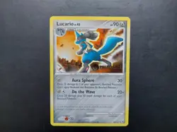 Pokemon - Lucario 53/127 Platinum Prerelease Promo - Image 1