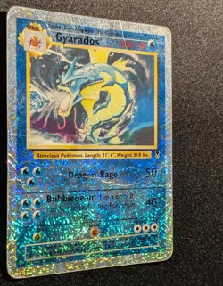 Pokemon LEGENDARY COLLECTION - #12/110 Gyarados - Reverse Holo - ENG - DMG - Image 4