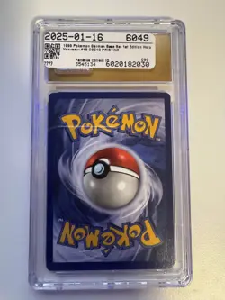 Pokemon Bisaflor Base Set 1st Edition GERMAN Holo Rare #15 CGC Pristine 10 - Image 2